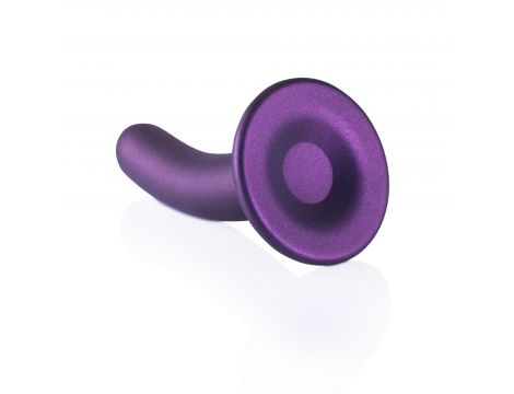 Dildo silikonowe zakrzywione Ouch! metaliczne 14,5 cm - 7
