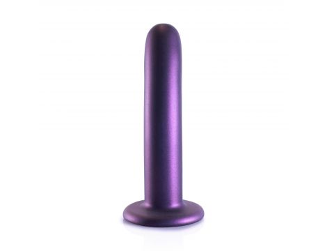 Dildo silikonowe zakrzywione Ouch! metaliczne 14,5 cm - 8