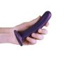 Dildo silikonowe zakrzywione Ouch! metaliczne 14,5 cm - 7