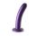 Dildo silikonowe zakrzywione Ouch! metaliczne 14,5 cm