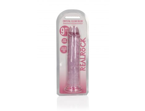 Dildo realistyczne żelowe z przyssawką RealRock 23 cm - 2