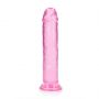 Dildo realistyczne żelowe z przyssawką RealRock 23 cm - 4