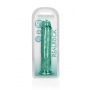 Dildo realistyczne proste z przyssawką RealRock przezroczyste 23 cm - 3
