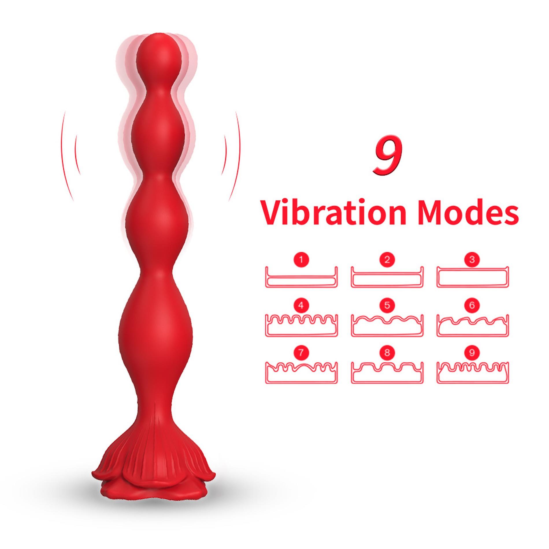 Rosestick Red, 9 Vibration Functions