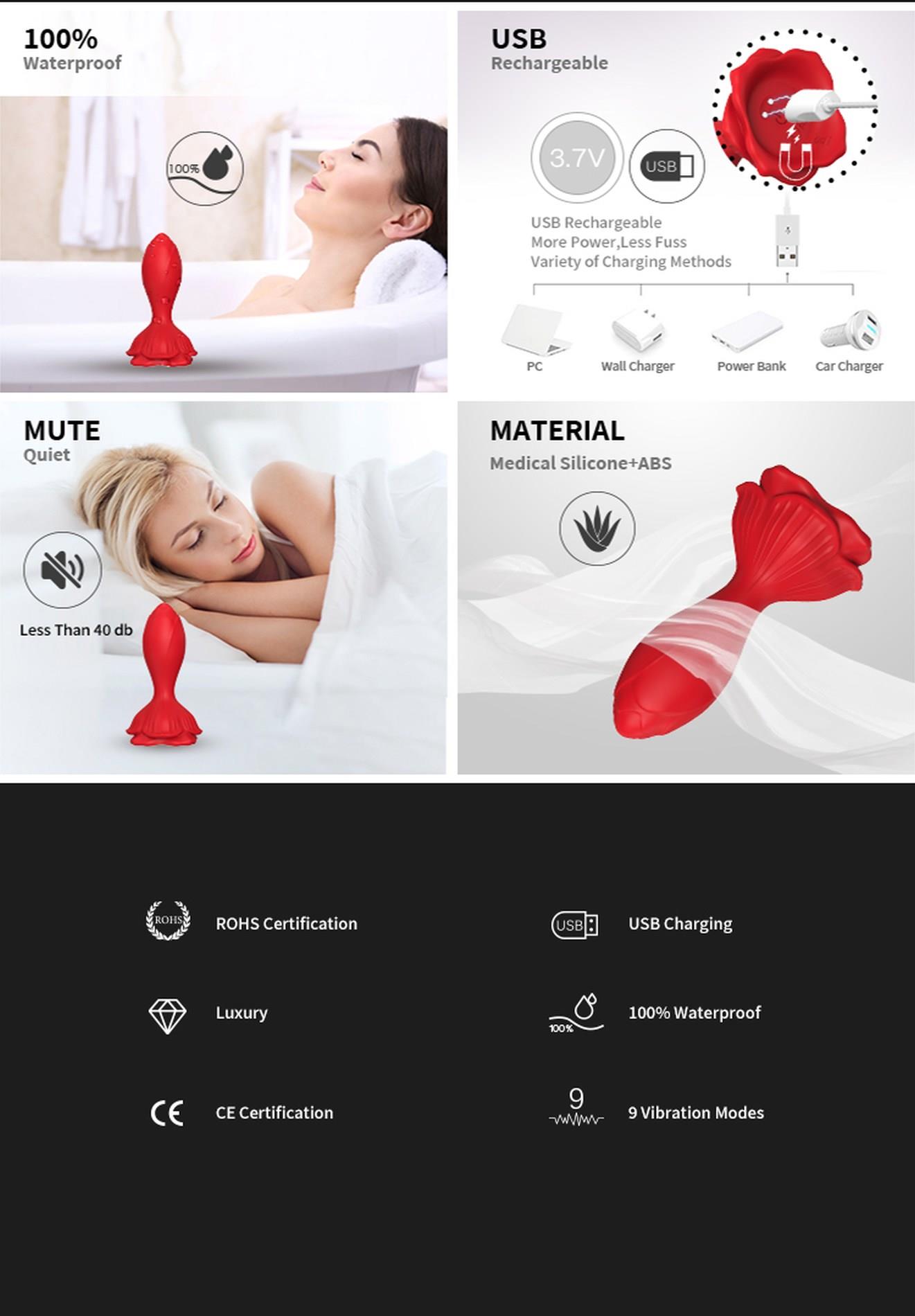 Rosenberg Red, 9 Vibration Functions