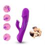 Wibrator króliczek Rubberco fioletowy silikonowy 9 wibracji wodoodporny - 8