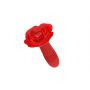 Korek analny Rose Thrusting wibrujący B Series Cute silikonowy wodoodporny - 2