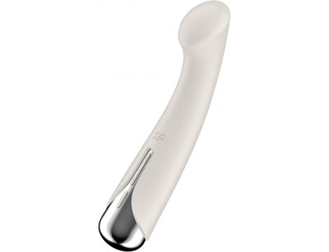 Wibrator punktu G obrotowy Satisfyer Spinning G-Spot 1 beżowy USB