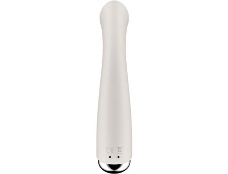 Wibrator punktu G obrotowy Satisfyer Spinning G-Spot 1 beżowy USB - 7