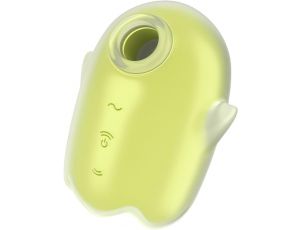 Stymulator łechtaczki Satisfyer Glowing Ghost żółty USB