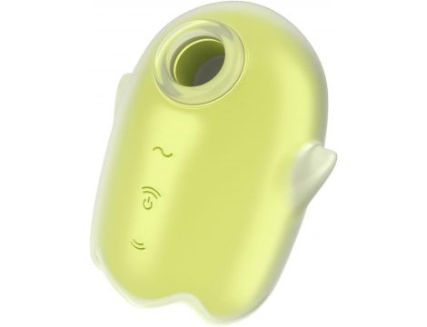 Stymulator łechtaczki Satisfyer Glowing Ghost żółty USB