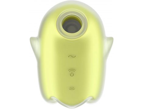 Stymulator łechtaczki Satisfyer Glowing Ghost żółty USB - 6