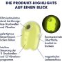 Stymulator łechtaczki Satisfyer Glowing Ghost żółty USB - 4