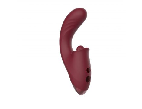 Stymulator łechtaczki Kissen Tide silikonowy wodoodporny 18 cm - 3