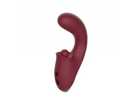 Stymulator łechtaczki Kissen Tide silikonowy wodoodporny 18 cm - 4