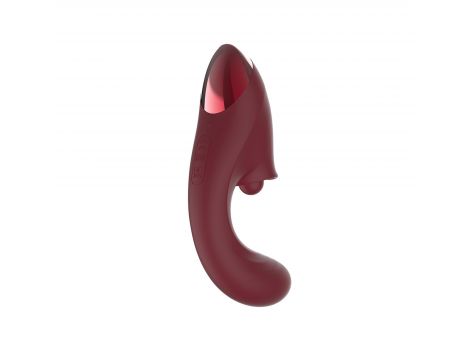 Stymulator łechtaczki Kissen Tide silikonowy wodoodporny 18 cm - 5