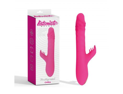 Wibrator króliczek Thrusting Rabbit Intimate Melody silikonowy 25 cm