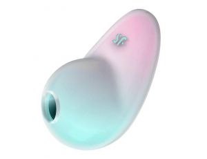 Stymulator łechtaczki silikonowy Satisfyer Pixie Dust miętowo-różowy USB