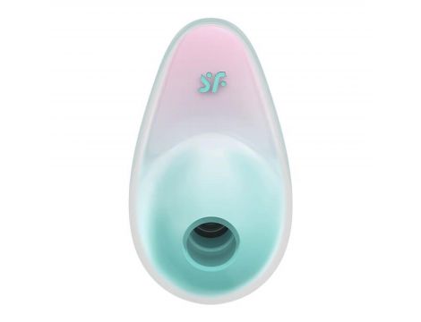 Stymulator łechtaczki silikonowy Satisfyer Pixie Dust miętowo-różowy USB - 3