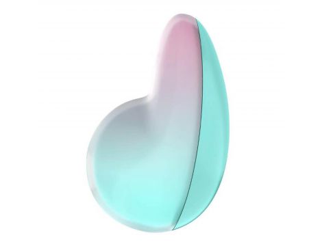 Stymulator łechtaczki silikonowy Satisfyer Pixie Dust miętowo-różowy USB - 4