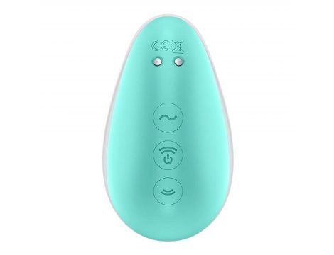 Stymulator łechtaczki silikonowy Satisfyer Pixie Dust miętowo-różowy USB - 6