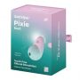 Stymulator łechtaczki silikonowy Satisfyer Pixie Dust miętowo-różowy USB - 3