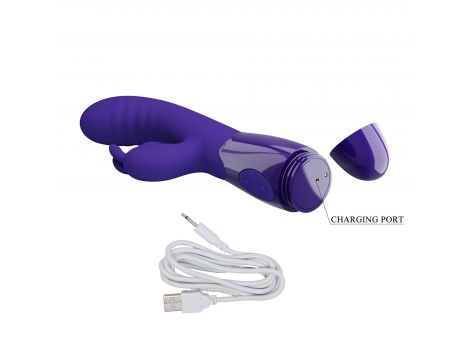 Wibrator króliczek Pretty Love Cerberus 30 funkcji wibracji i lizania - 9