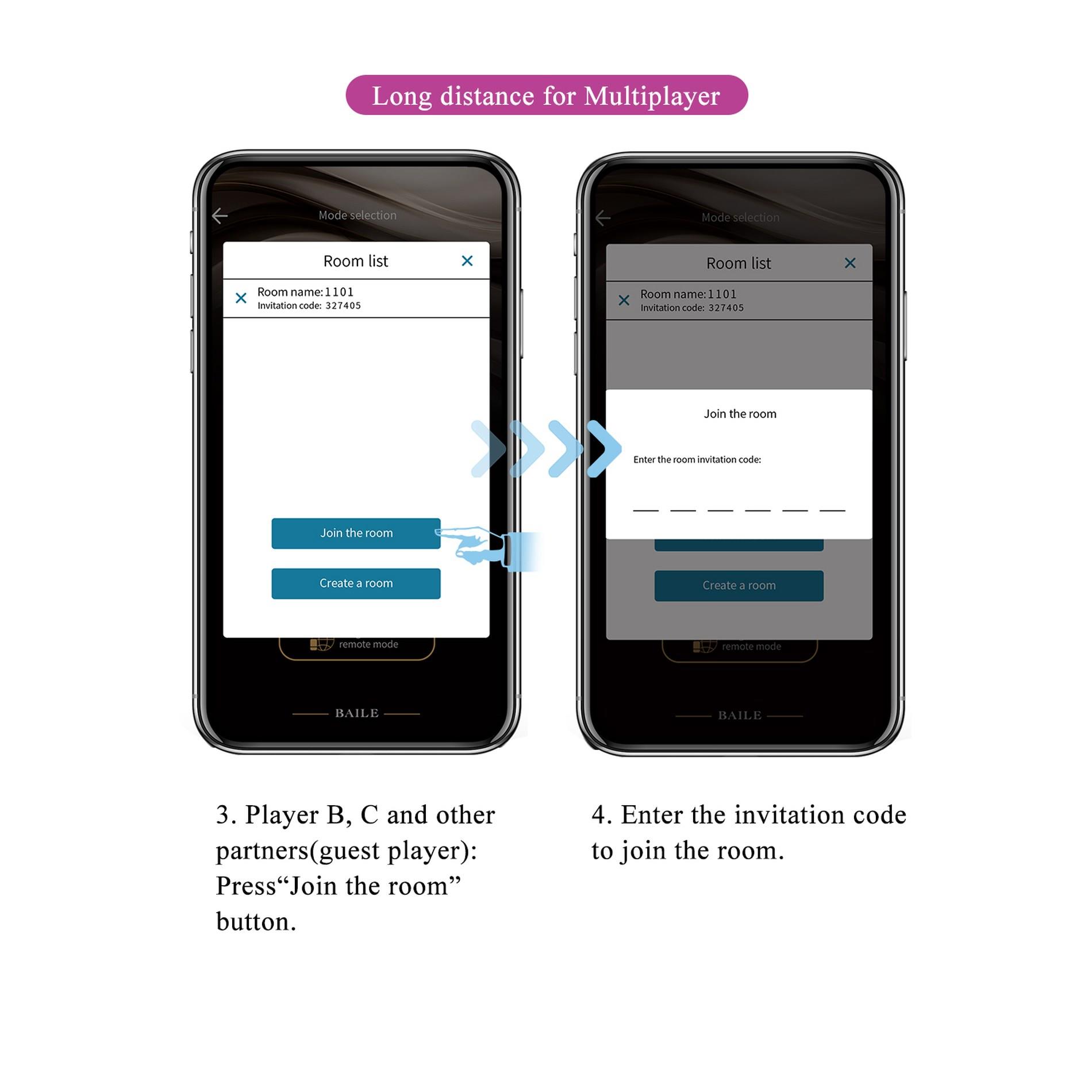 pretty love - catalina, 12 vibration functions mobile app long-distance