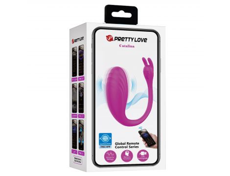 Jajko wibrujące Pretty Love Catalina 12 funkcji z aplikacją - 12