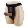 Regulowana uprząż strap-on Pretty Love Houston silikonowe dildo 17 cm - 7