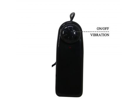 Wibrująca proteza penisa Pretty Love Draven ze strap-onem 17 cm - 8