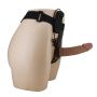 Wibrująca proteza penisa Pretty Love Draven ze strap-onem 17 cm - 7