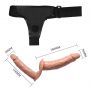 Strap-on podwójny Baile 18 cm i 15 cm - 7