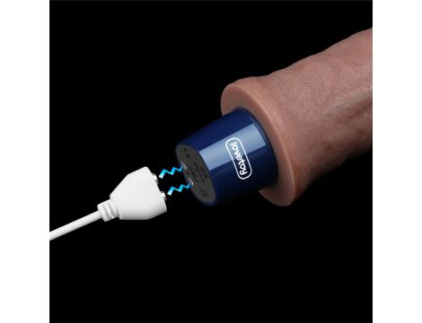 Wibrator silikonowy realistyczny Lovetoy USB 24 cm - 17