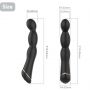 Wibrator analny Laband Black silikonowy 9 funkcji USB 21 cm - 10