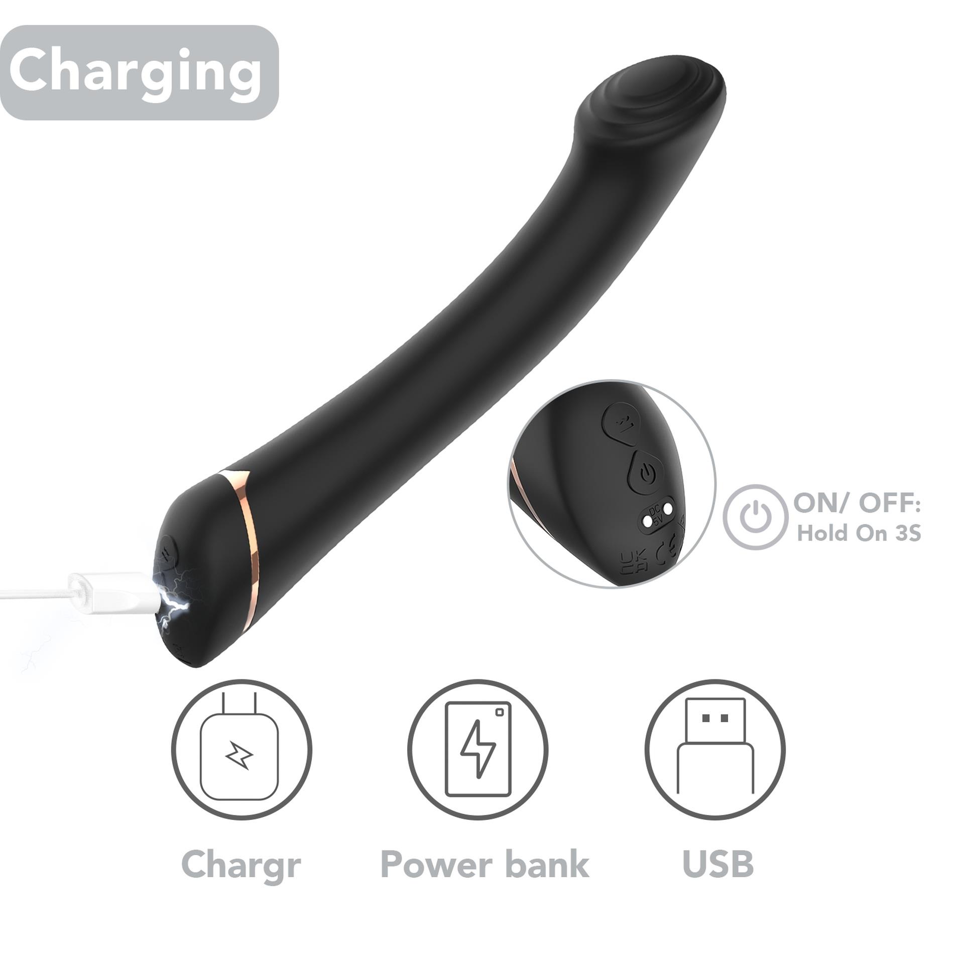 gwand black, 9 vibration functions