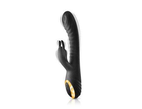 Wibrator króliczek My Maharani Black Empire silikonowy USB 22,5 cm