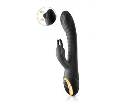 Wibrator króliczek My Maharani Black Empire silikonowy USB 22,5 cm - 2