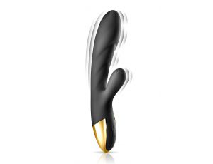 Wibrator króliczek Black Empire Heat My Queen 2 podgrzewany czarny USB