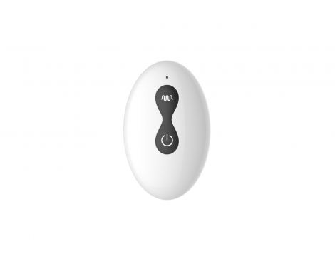 Wibrujący korek analny z tappingiem B Series Cute USB - 6