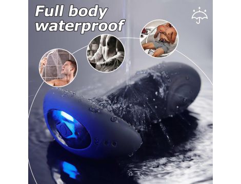 Wibrujący korek analny z tappingiem B Series Cute USB - 15