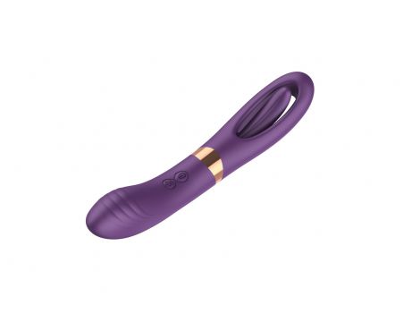 Wibrator punktu G podwójny liżący B-Series Cute silikonowy USB - 4
