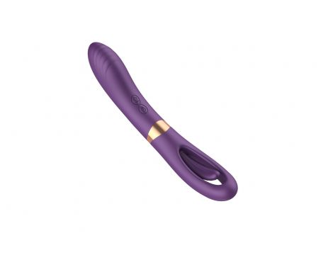 Wibrator punktu G podwójny liżący B-Series Cute silikonowy USB - 5