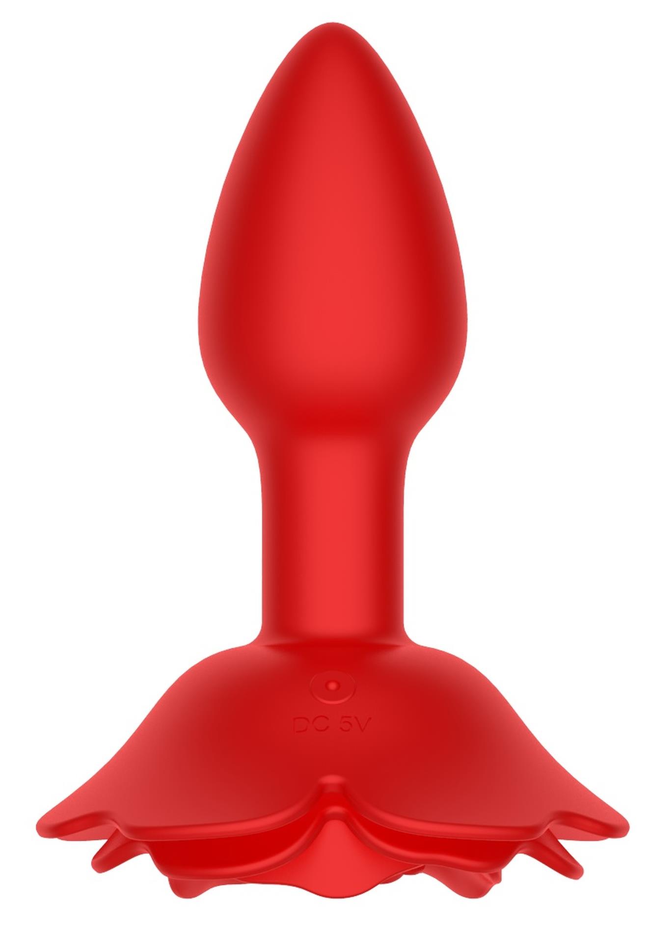 Rose Rotating Anal Plug