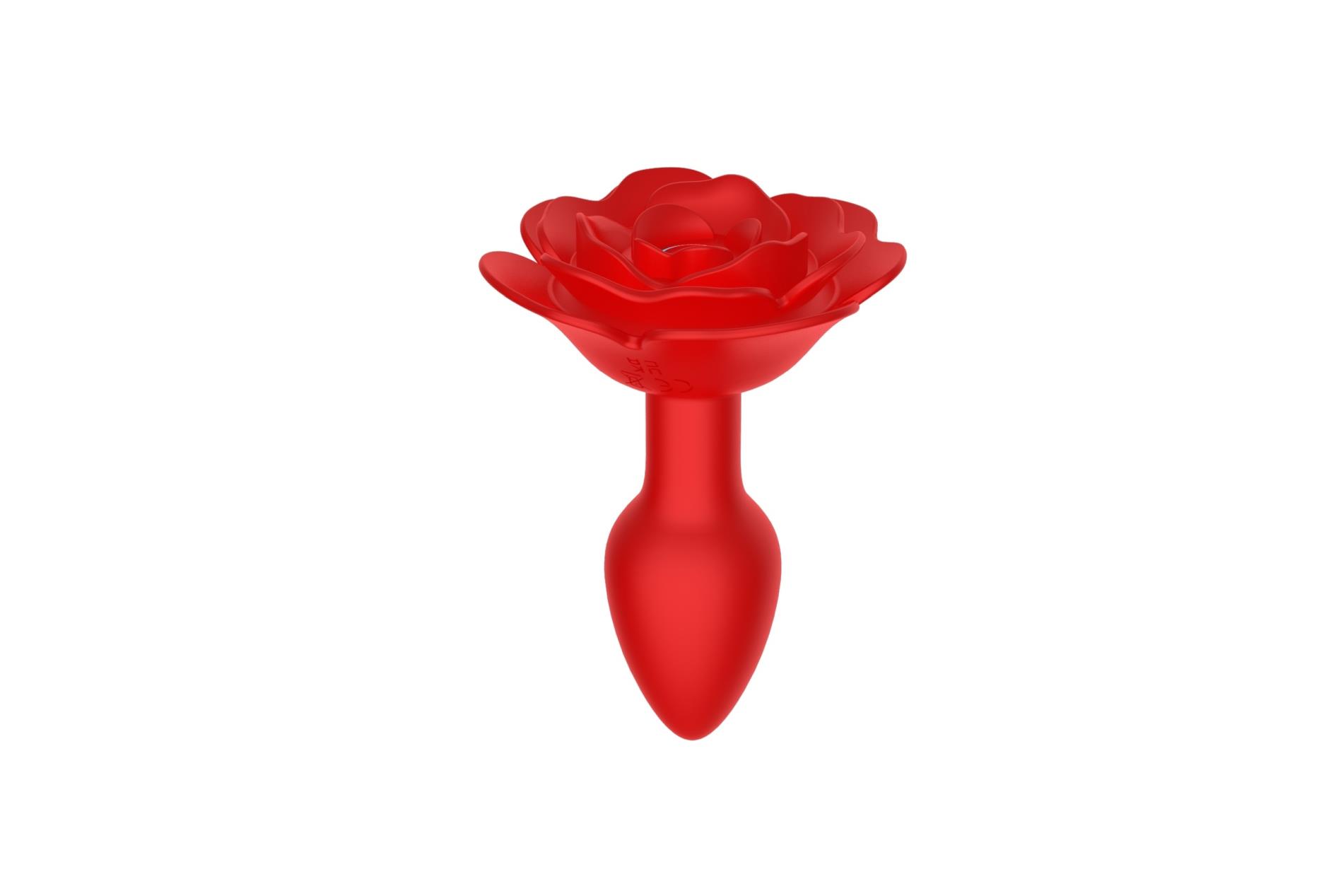 Rose Rotating Anal Plug