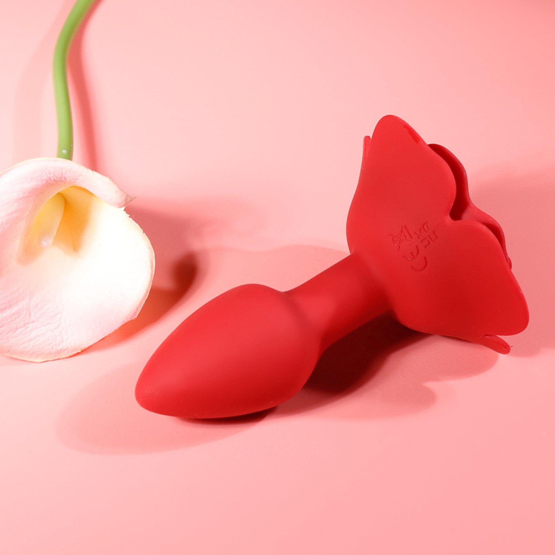 Rose Rotating Anal Plug
