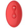 Wibrujący obracający korek analny Róża B Series Cute silikonowy USB - 7