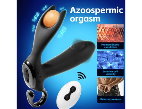 Masażer prostaty dual tapping B Series Cute - 18