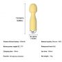 Uroczy mini masażer wibracyjny silikonowy B Series Cute - 7