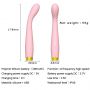 Wibrator punktu G silikonowy B Series Cute różowy wodoodporny - 8